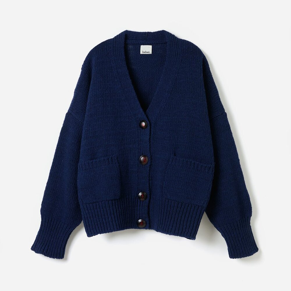 Babaa cardigan no17 navy